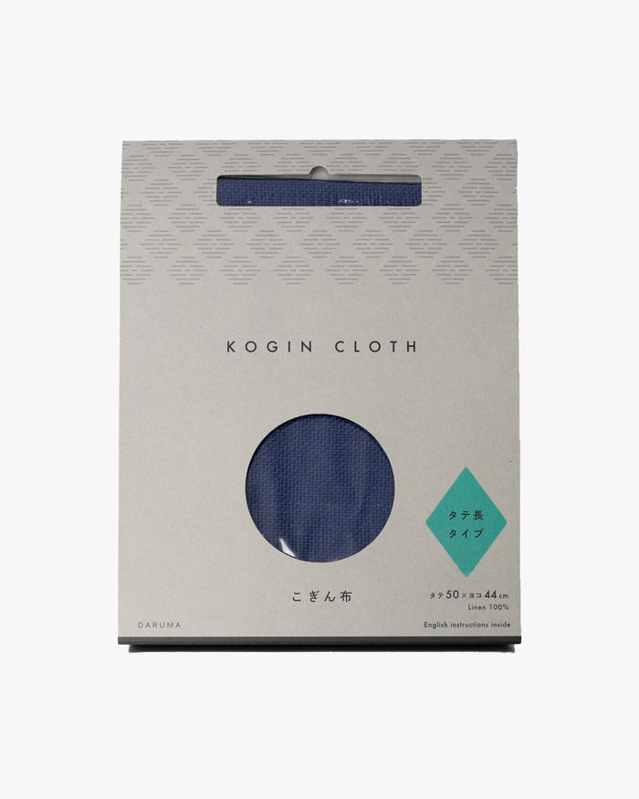 Daruma, Kogin Cloth, Blue