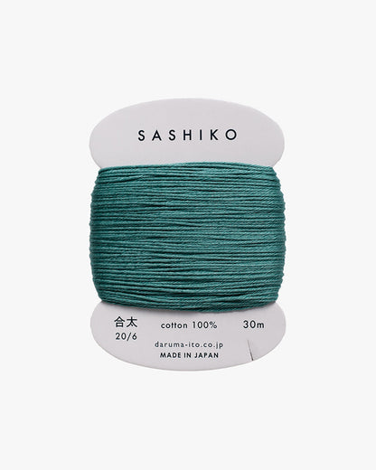 Daruma, Sashiko Thread 30m, Turquoise