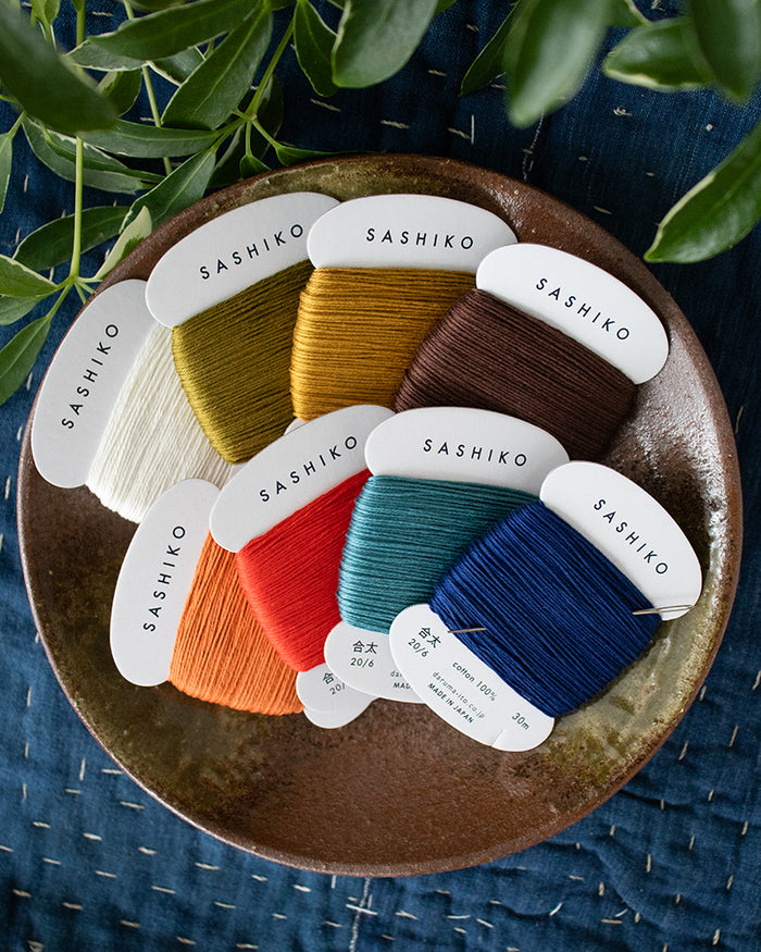 Daruma, Sashiko Thread 30m, Turquoise