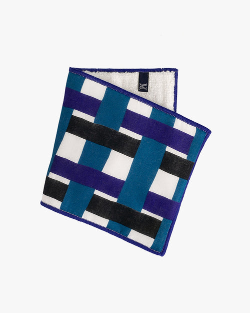 Debby Co., Towel with Pocket, Maison Blanche Collection, Blue Check