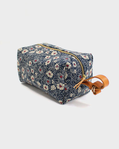Dopp Kit, Indigo Small Tsubaki