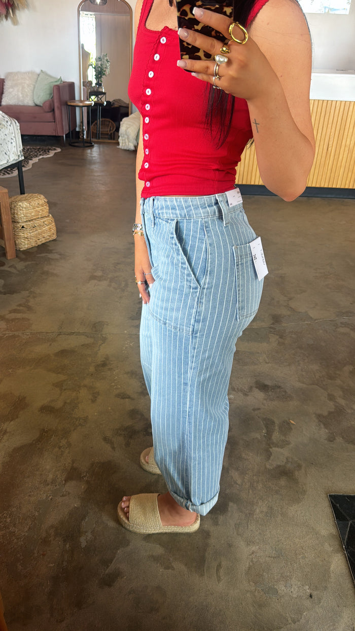 Downtown Striped Barrel