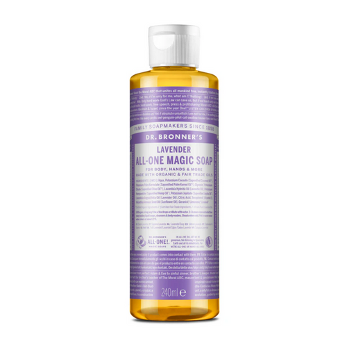 Dr. Bronner's 18-in-1 Hemp Lavender Pure-Castile Liquid Soap