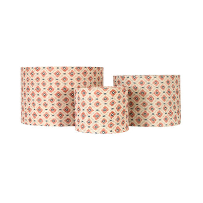 Drum Shade Rust 35x25cm