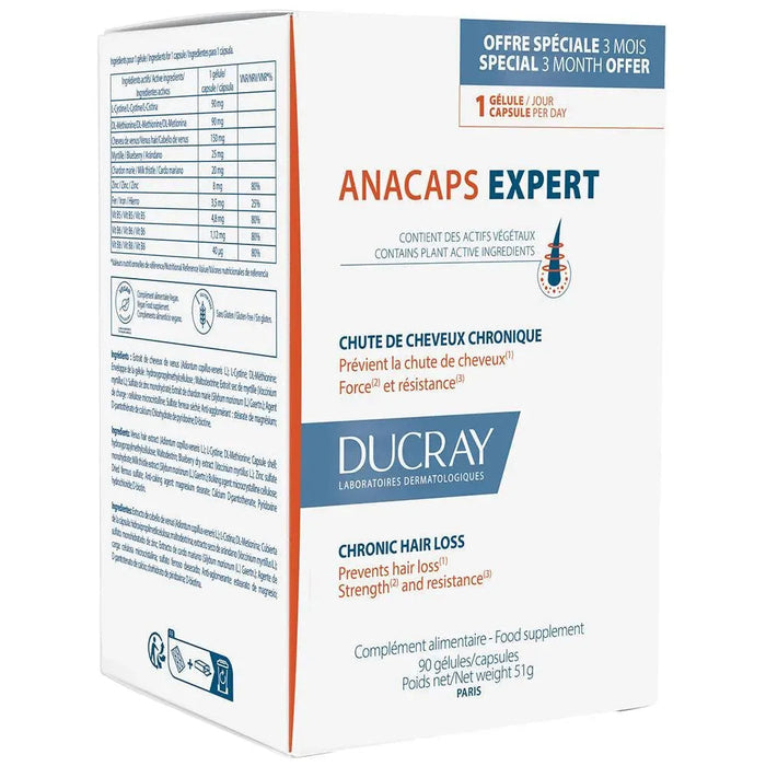 Ducray Anacaps Expert capsules - Hairgivers