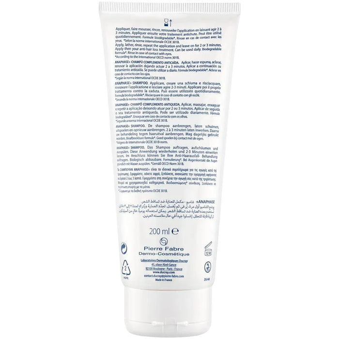 Ducray Anaphase+ shampoo (200 ml) - Hairgivers