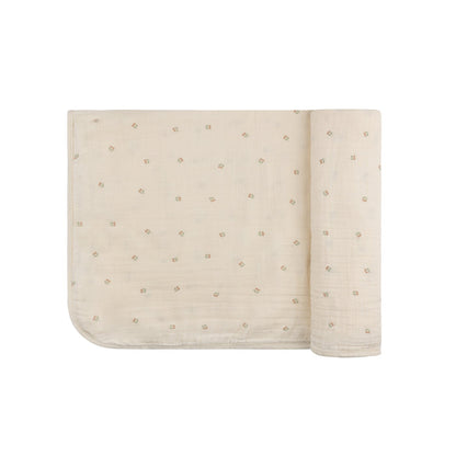 Embroidered Collection - Muslin Swaddle