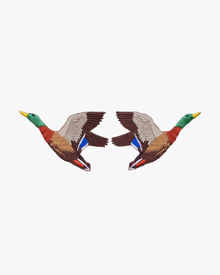 Embroidered Patch, Iron-on Applique, Mallard Duck