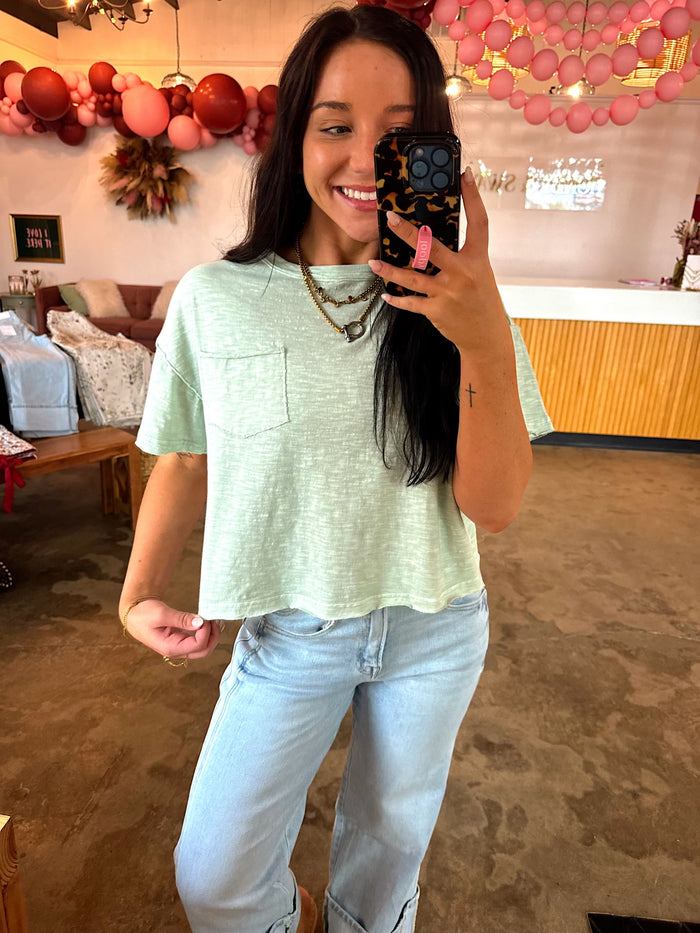 Everyday Ease Tee - Mint