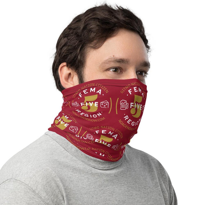FEMA REGION FIVE - neck gaiter