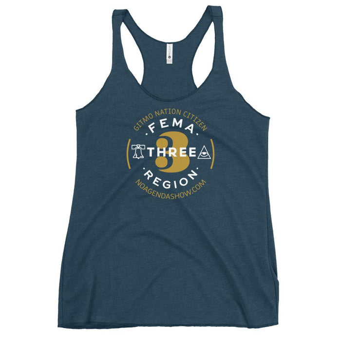 FEMA REGION THREE - racerback tank