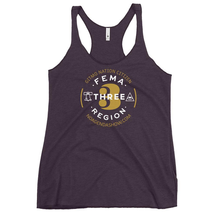 FEMA REGION THREE - racerback tank