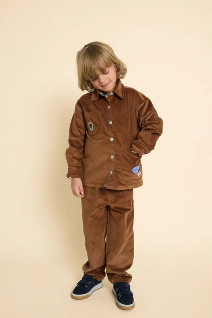 Floess – Christian Pants in Warm Coffee