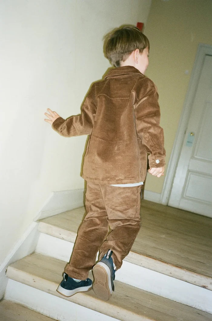 Floess – Christian Pants in Warm Coffee