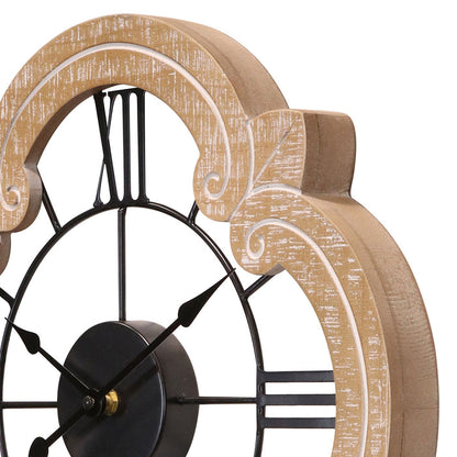 Florence Scroll Clock 40cm