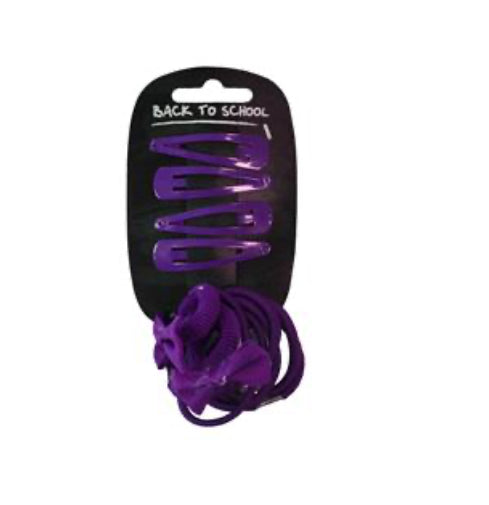 Forest Preparatory Bow Clips & Hair Bobbles
