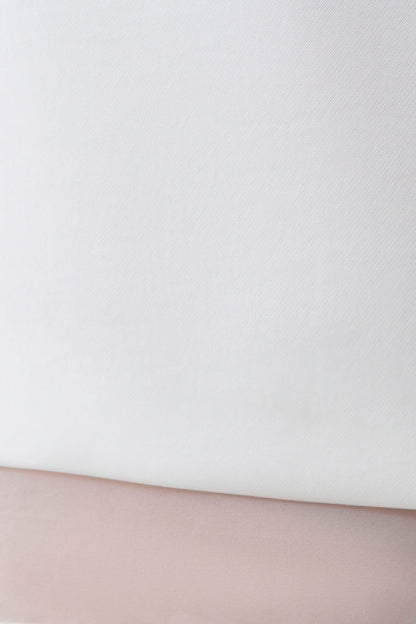 Frankie Satin Mini Skirt - White