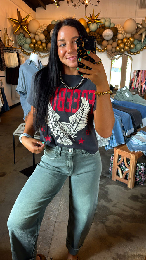 Free Bird Cropped Graphic