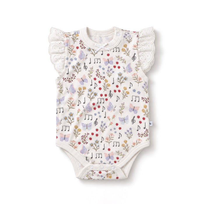 Frilled Bodysuit - Melody Garden