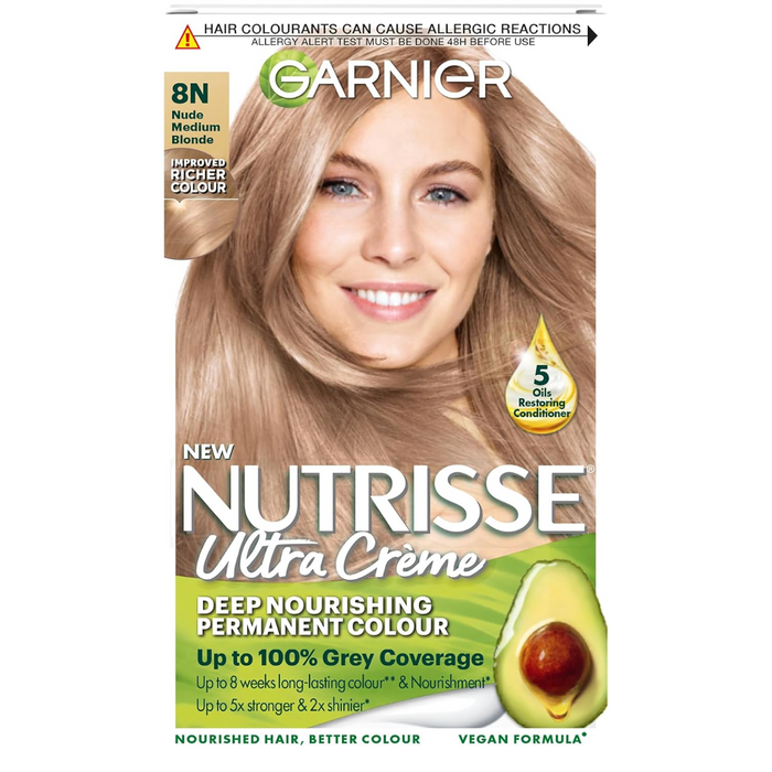 8N Nude Medium Blonde