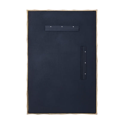 Gilded Bamboo Metal Mirror 76cm