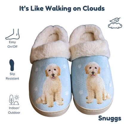 Goldendoodle Snuggs Slippers - Premium Slippers from E&S Pets - Just $24.95! Shop now at Pat's Monograms
