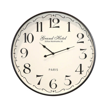 Grand Hotel Paris Wall Clock 60cm