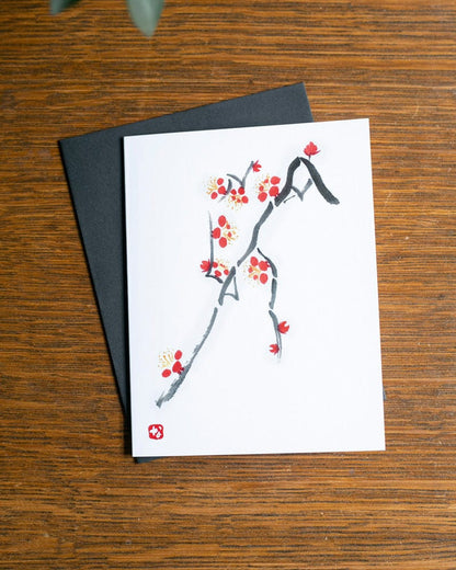 Greeting Cards, Card with Envelope, Ume