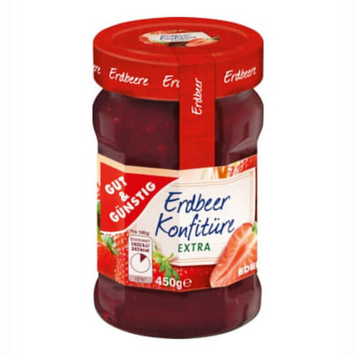 Gut and Gunstig Extra Strawberry Jam 450g