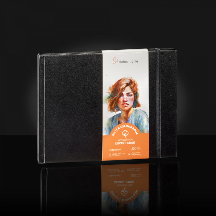 Hahnemuhle 100% Cotton Watercolor Book - Deckle Edge