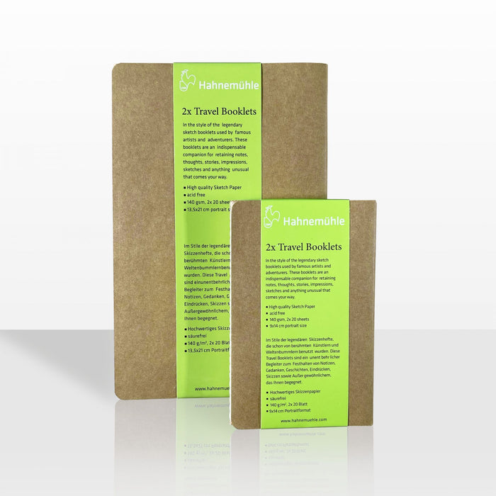 Hahnemuhle Travel Booklet Bundle - Tan