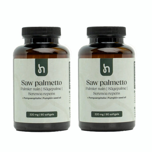 Hairgivers Saw palmetto supplement 320 mg | 180 capsules (Serenoa repens)