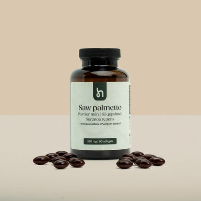 Hairgivers Saw palmetto supplement 320 mg | 90 capsules (Serenoa repens)