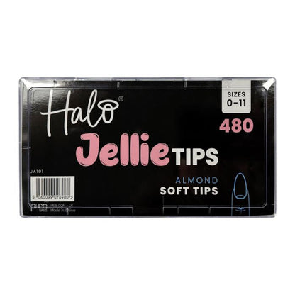 Halo Jellie Nail Tips - Almond