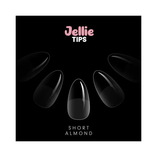 Halo Jellie Nail Tips - Short Almond