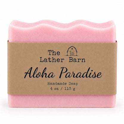 The Lather Barn Aloha Paradise Handmade Soap