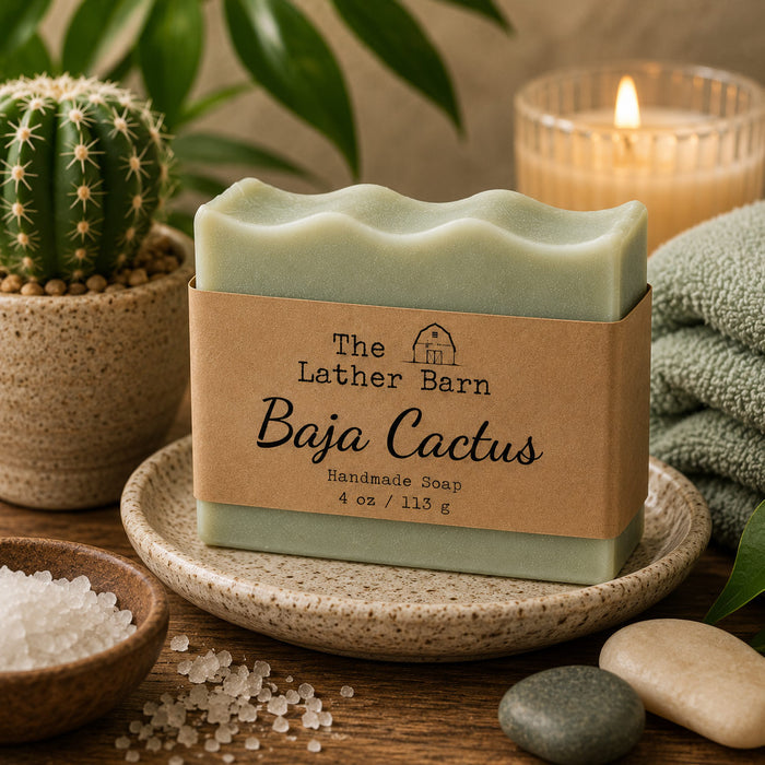 The Lather Barn Baja Cactus Soap