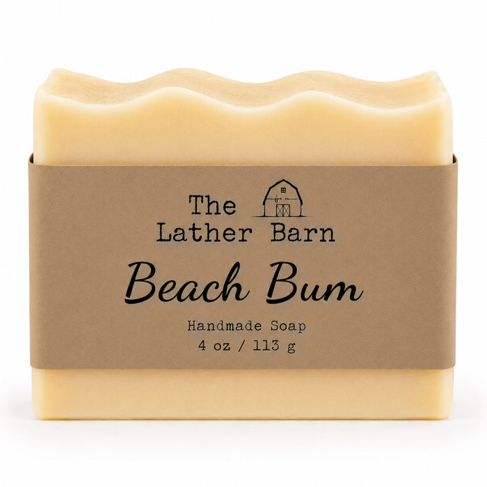 The Lather Barn Beach Bum Handmade Soap