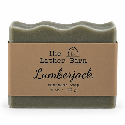 The Lather Barn Lumberjack Handmade Soap
