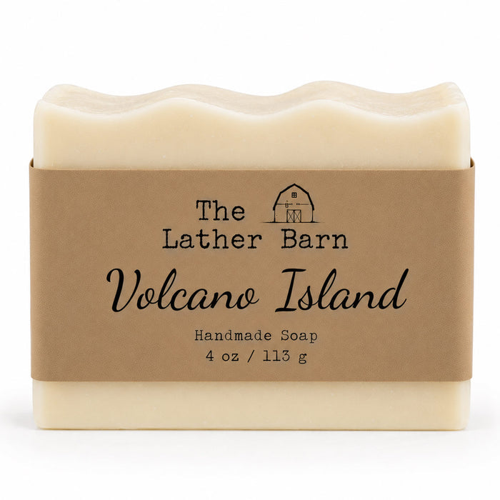 The Lather Barn Volcano Island Handmade Soap