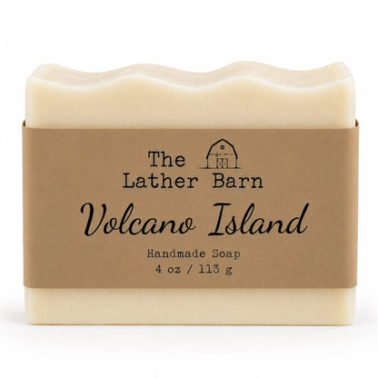 The Lather Barn Volcano Island Handmade Soap