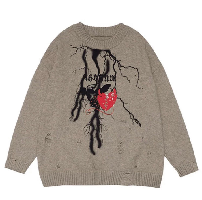 Harajuku Knitted Sweater