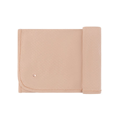 Heart and Star Button Pointelle Collection - Blanket