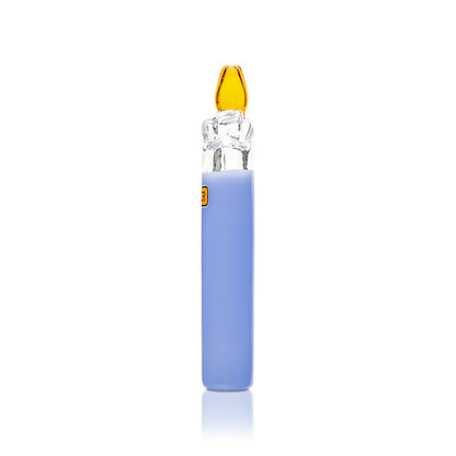 Hemper Bowlman Lighter Themed Glass Pipe