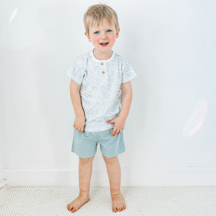 Henley Tee - Breeze