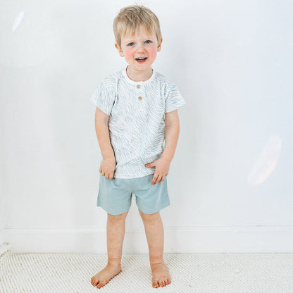 Henley Tee - Breeze