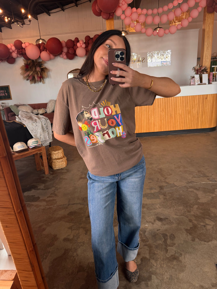 Hold Your Horses Graphic Tee