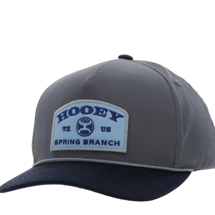 Hooey "Comal" 5 Panel Trucker Hat in Grey