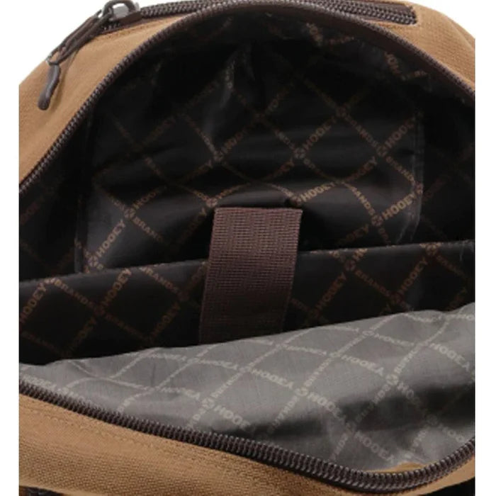 Hooey "Mule" Tan and Brown Backpack