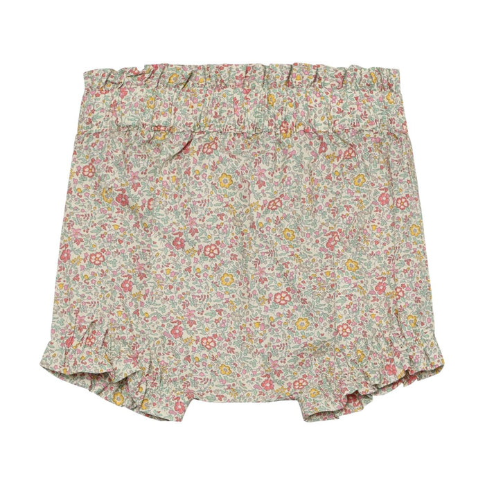 HutteliHut - Cotton Bloomer Shorts - Flower Patch-Bottoms-0-3M (1M)-Posh Baby